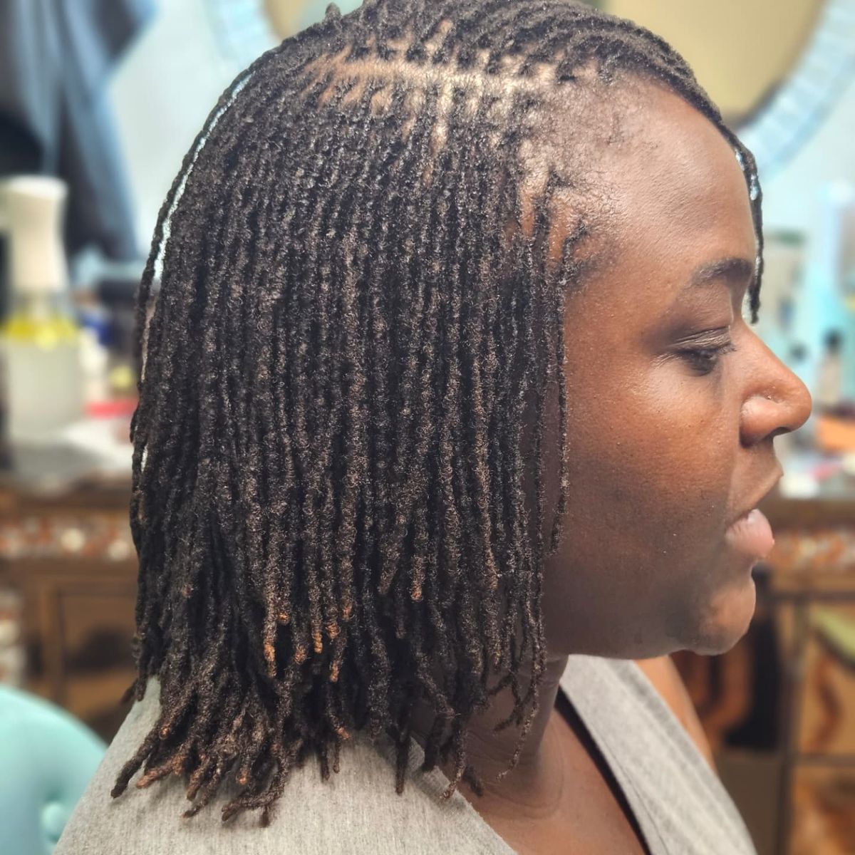 Microlocs at Trendylocs salon Manchester