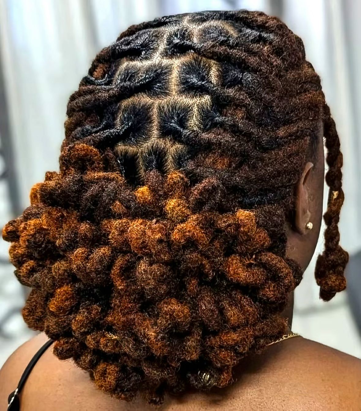 Loc Styling at Trendylocs salon Manchester
