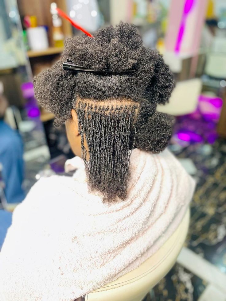 Sisterlocks Installation before